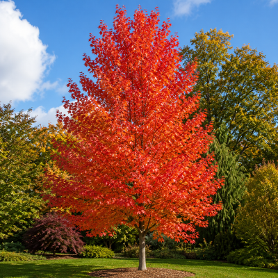 Acer freemanii 'Autumn Fantasy'
